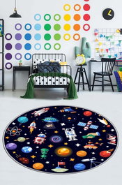 Conceptum Alfombra HMNT926 Multicolor 60 x 60 cm